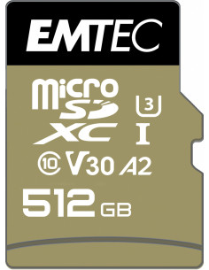 Emtec ECMSDM512GXC10SP memoria flash 512 GB MicroSDXC UHS-I Clase 10