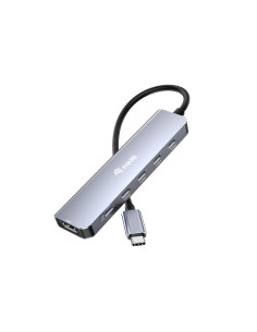 Equip 133499 base para portátil y replicador de puertos Alámbrico USB 3.2 Gen 2 (3.1 Gen 2) Type-C Gris