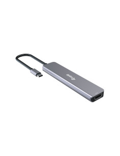 Equip 133500 base para portátil y replicador de puertos Alámbrico USB 3.2 Gen 1 (3.1 Gen 1) Type-C Gris 2