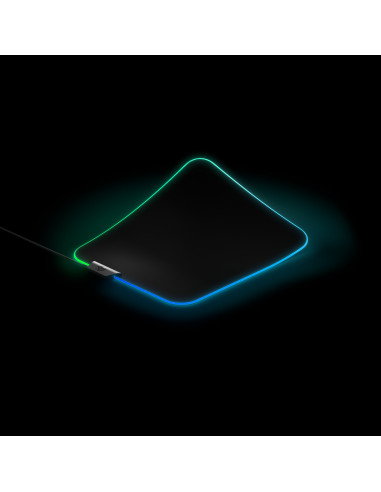 Steelseries QcK Prism Cloth Medium Alfombrilla de ratón para juegos Negro