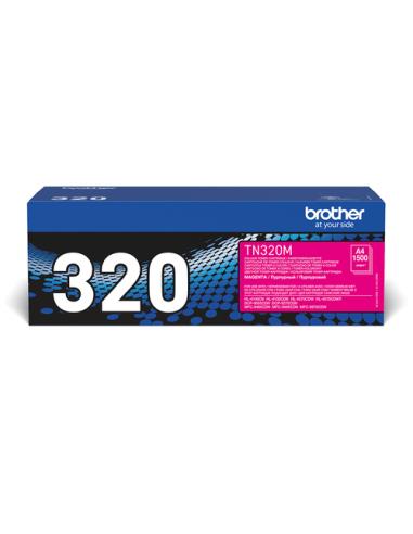 Brother TN-320M cartucho de tóner 1 pieza(s) Original Magenta