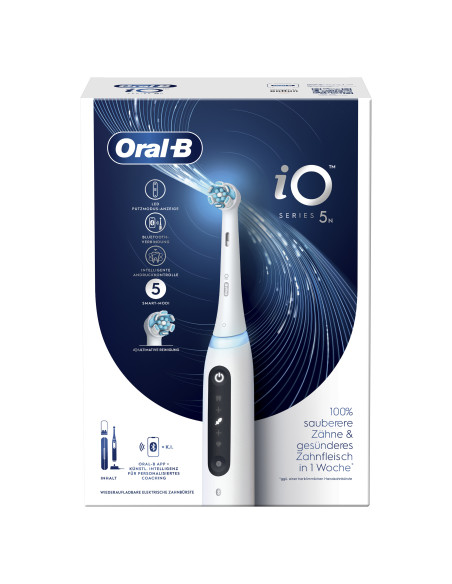 Oral-B iO Series 5 Adulto Cepillo dental oscilante Blanco
