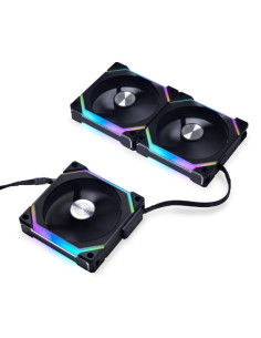 Lian Li Uni Fan SL V2 Carcasa del ordenador Ventilador 12 cm Negro 3 pieza(s)