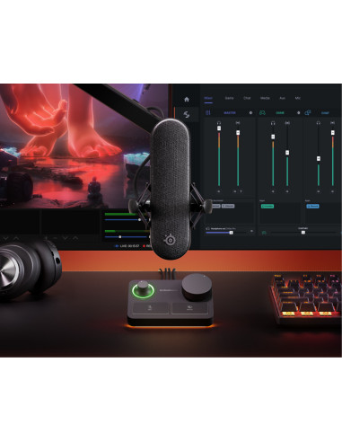 Steelseries ALIAS PRO Negro Micrófono para PC