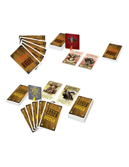 Asmodee EEDVBU01 juego de tablero Bang! El Duelo 30 min Juego De Cartas Interpretación de roles