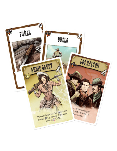 Asmodee EEDVBU01 juego de tablero Bang! El Duelo 30 min Juego De Cartas Interpretación de roles