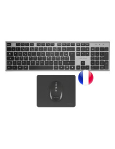 Tacens 6ZENITHFR teclado Ratón incluido Hogar   Oficina RF inalámbrico AZERTY Francés Gris