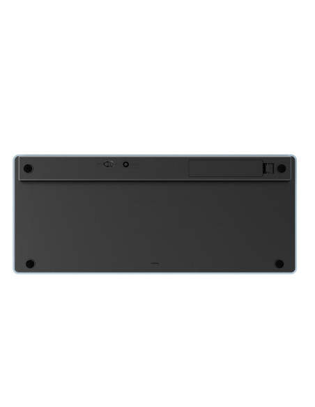 Ewent EW3120 teclado Universal Bluetooth QWERTY Portugués Negro, Gris