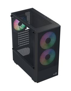 Aerocool B508A Flow ARGB Cristal Templado Negra 2