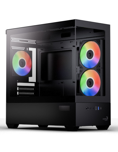 Aerocool P300D Digi-G-BK-v1 Mini Tower Negro