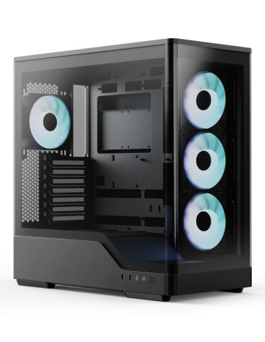 Aerocool P500A-BK Midi Tower Negro