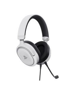 Trust GXT 498 Forta Auriculares Alámbrico Diadema Juego Negro, Blanco 2