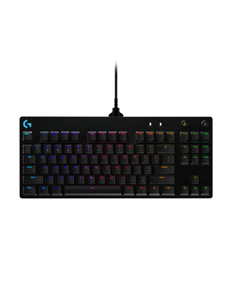 Logitech G PRO teclado Juego USB QWERTY Internacional de EE.UU. Negro