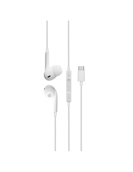 DCU Advance Tecnologic 34151010 auricular y casco Auriculares Alámbrico Dentro de oído Música Blanco
