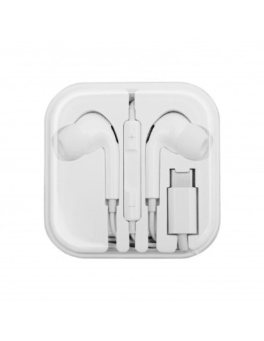 DCU Advance Tecnologic 34151010 auricular y casco Auriculares Alámbrico Dentro de oído Música Blanco