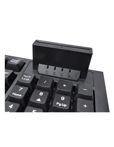 UNYKAch Teclado KB918 Smartcard Dnie PT