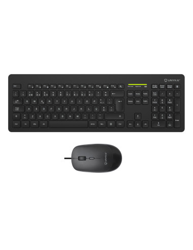 UNYKAch Kit Teclado + Ratón Combo MK212 Pro Slim Wireless PT