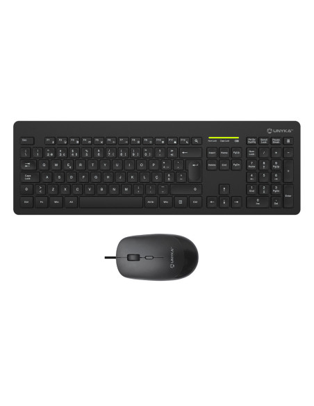 UNYKAch Kit Teclado + Ratón Combo MK212 Pro Slim Wireless PT