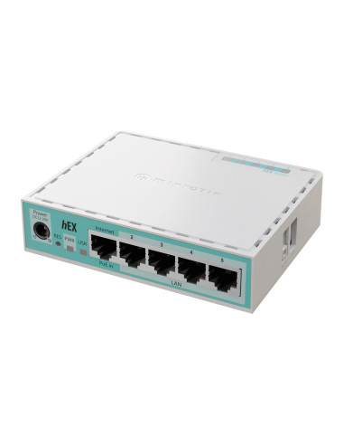 Mikrotik hEX router Gigabit Ethernet Blanco