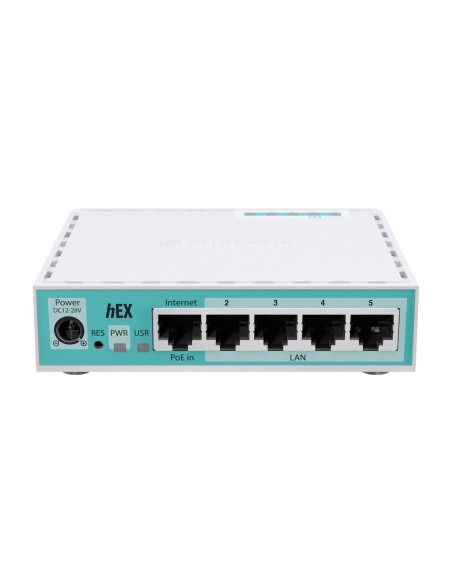 Mikrotik hEX router Gigabit Ethernet Blanco