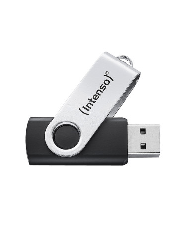 Intenso Memoria USB Office Line, 32 GB, USB-A, 3.2 Gen 1x1, negro-plata