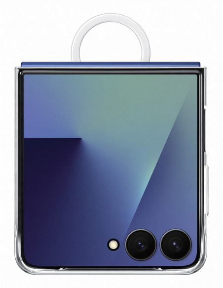 Samsung EF-QF766CTEGWW funda para teléfono móvil 17,4 cm (6.85") Transparente