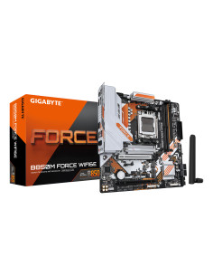GIGABYTE B850M FORCE WIFI6E Placa Base – Compatible con procesadores AMD Ryzen serie 9000, VRM digital de 8+2+2 fases, hasta