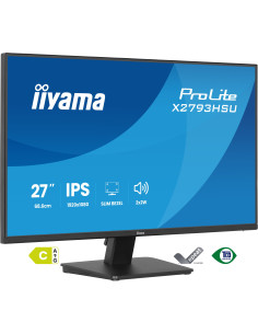 iiyama ProLite X2793HSU-B1 pantalla para PC 68,6 cm (27") 1920 x 1080 Pixeles Full HD LED Negro