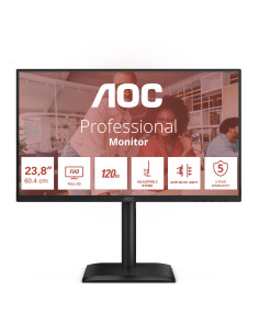 AOC E4 24E4CV pantalla para PC 60,5 cm (23.8") 1920 x 1080 Pixeles Full HD LED Negro