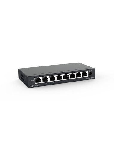 Ruijie Networks RG-ES108GD switch No administrado Gigabit Ethernet (10 100 1000) Negro