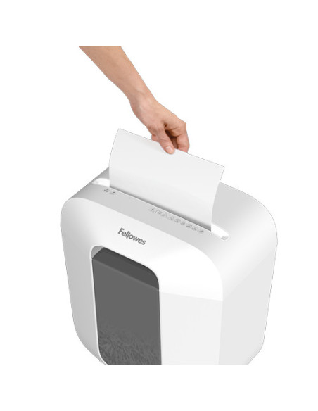 Fellowes LX Series 100109815 triturador de papel Corte en tiras Blanco