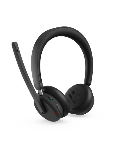 Lenovo ANC Headset 6550 Auriculares Inalámbrico Diadema Oficina Centro de llamadas USB Tipo C Bluetooth Negro