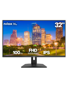 Nilox MONITOR 32 IPS 4MS HDMI VGA 100HZ pantalla para PC 81,3 cm (32") 1920 x 1080 Pixeles Full HD LCD