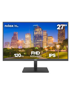 Nilox MONITOR 27 IPS 120 HZ HDMI Y DP pantalla para PC 68,6 cm (27") 1920 x 1080 Pixeles Full HD LCD Negro