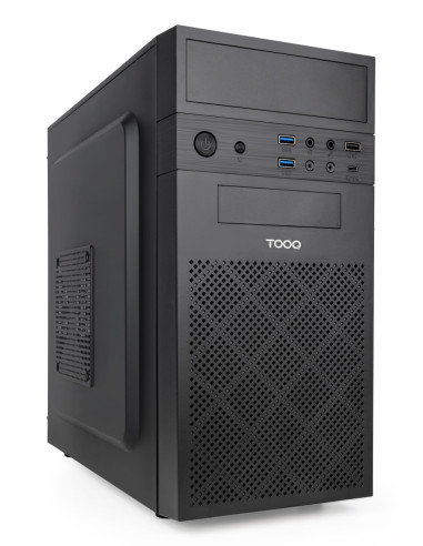 TooQ Caja Minitorre Micro-ATX “ISOBOX ULTRA”, Negra