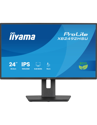 iiyama ProLite XB2492HSU-B1 pantalla para PC 61 cm (24") 1920 x 1080 Pixeles Full HD LED Negro