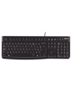 Logitech Keyboard K120 for Business teclado Universal USB AZERTY Francés Negro