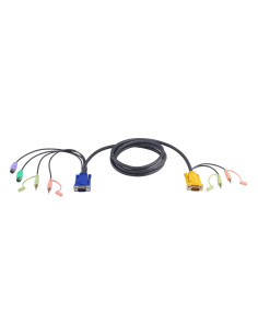 ATEN Cable KVM PS 2 con audio y SPHD 3 en 1 de 3 m