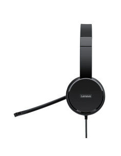 Lenovo 4XD0X88524 auricular y casco Auriculares Alámbrico Diadema Oficina Centro de llamadas Negro 2