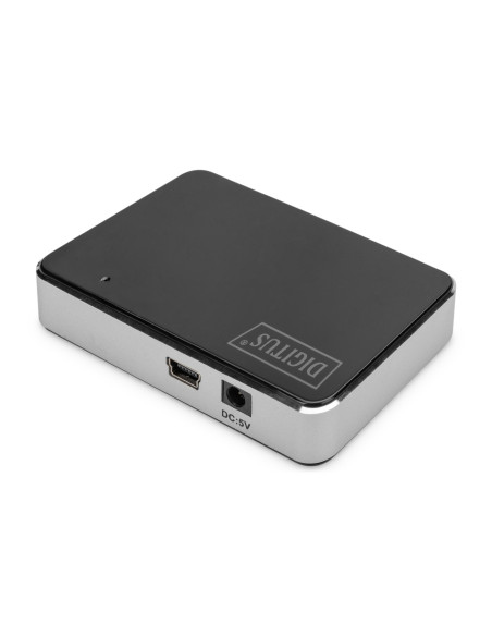 Digitus Concentrador USB 2.0 de 4 puertos