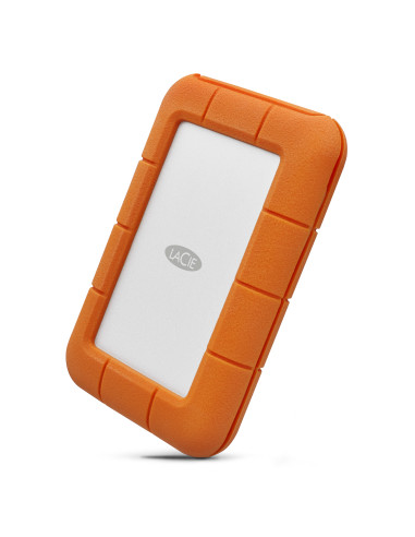 LaCie Rugged USB-C disco duro externo 5 TB USB Tipo C 3.2 Gen 1 (3.1 Gen 1) Gris, Amarillo