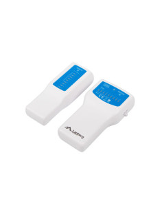 Lanberg NT-0402 comprobador de cables de red Comprobador de alimentación PoE Azul, Blanco 2