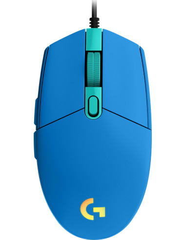 Logitech G G102 Lightsync ratón Juego USB tipo A 8000 DPI