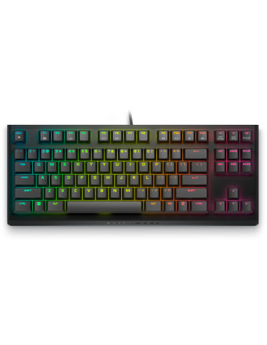 Alienware AW420K teclado Juego USB Negro