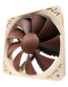 Noctua NF-P12 PWM sistema de refrigeración para ordenador Carcasa del ordenador Ventilador 12 cm Marrón, Blanco 1 pieza(s)