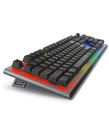 Alienware Tri-Mode AW920K teclado Juego USB + RF Wireless + Bluetooth Gris