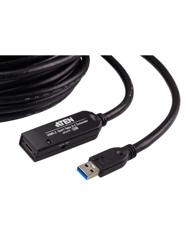ATEN Cable extensor USB 3.2 de 1.ª generación de 10 m