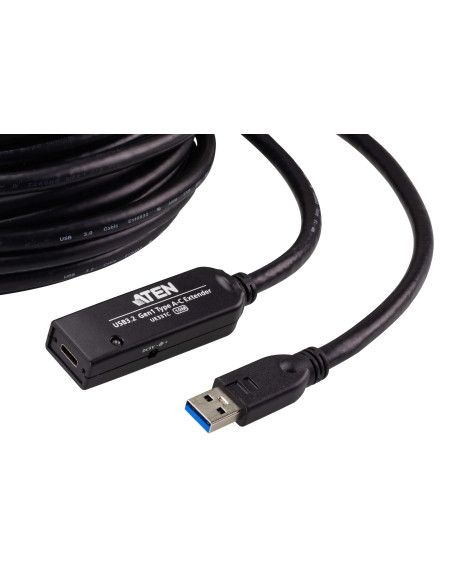 ATEN Cable extensor USB 3.2 de 1.ª generación de 10 m