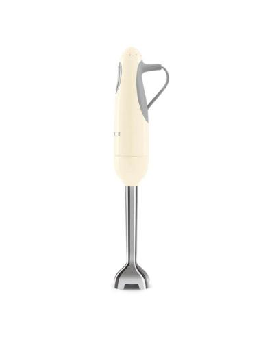Smeg HBF11CREU licuadora Batidora de inmersión 700 W Crema de color, Acero inoxidable