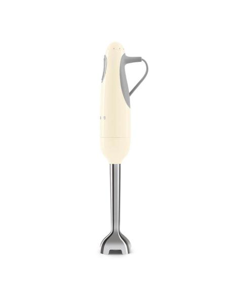 Smeg HBF11CREU licuadora Batidora de inmersión 700 W Crema de color, Acero inoxidable